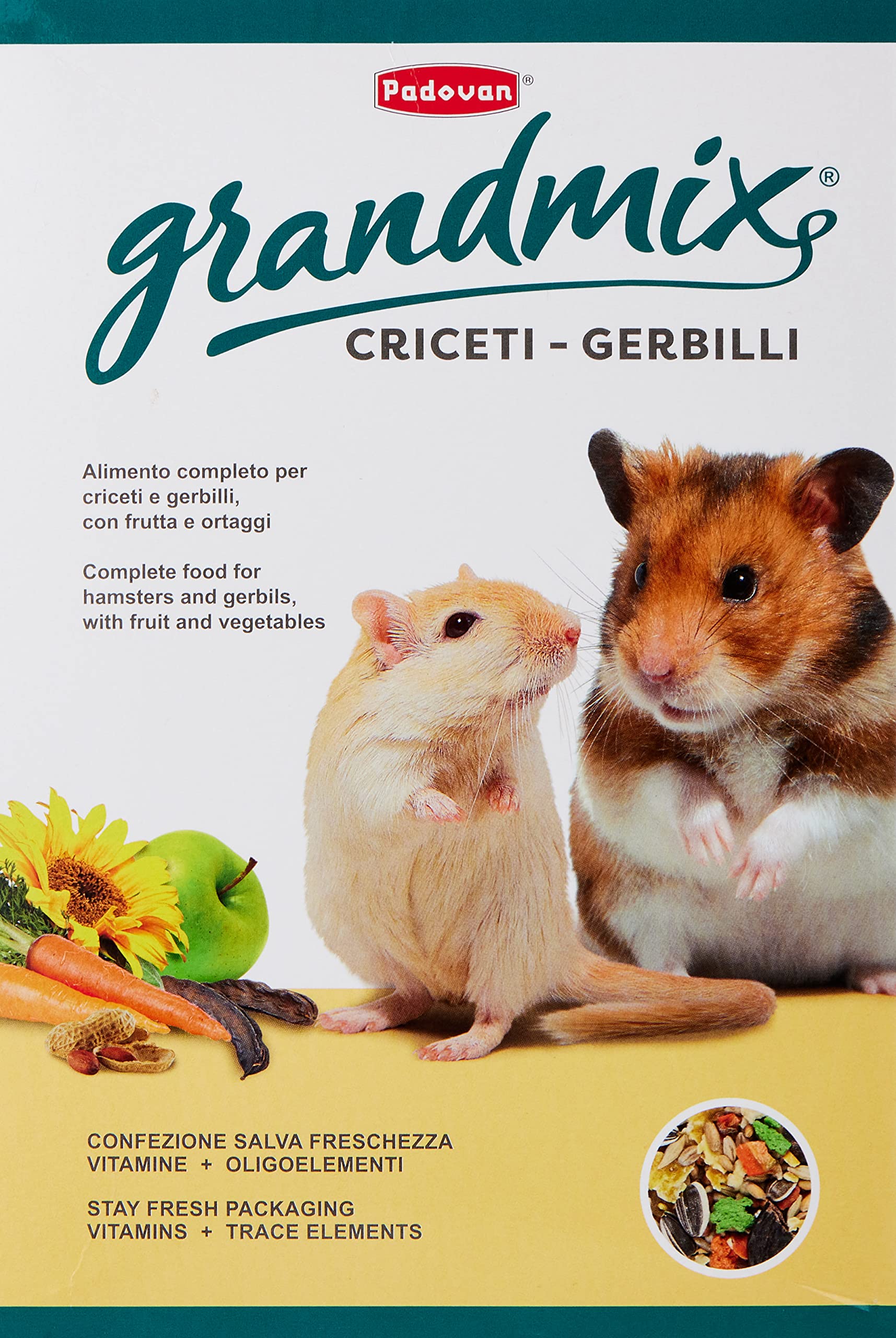 Padovan Grandmix Criceti Food For Small Animals 1 KgPadovan Grandmix Criceti Food For Small Animals 1…