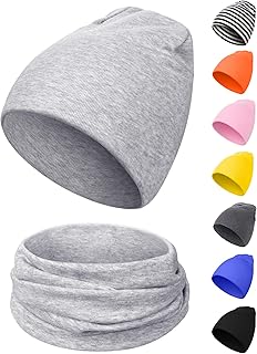 Sponsored You’re seeing this ad based on the product’s relevance to your search query.Learn more about this advertisement Kiiwah Children's Beanie Hat and Loop Scarf Set, Soft Cotton Warm Knitted Hats and Scarves for Baby Autumn Winter Spring
