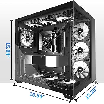 Amazon.co.jp: KEDIERS H9 pcケース ミドルタワー ATX 9 PWM