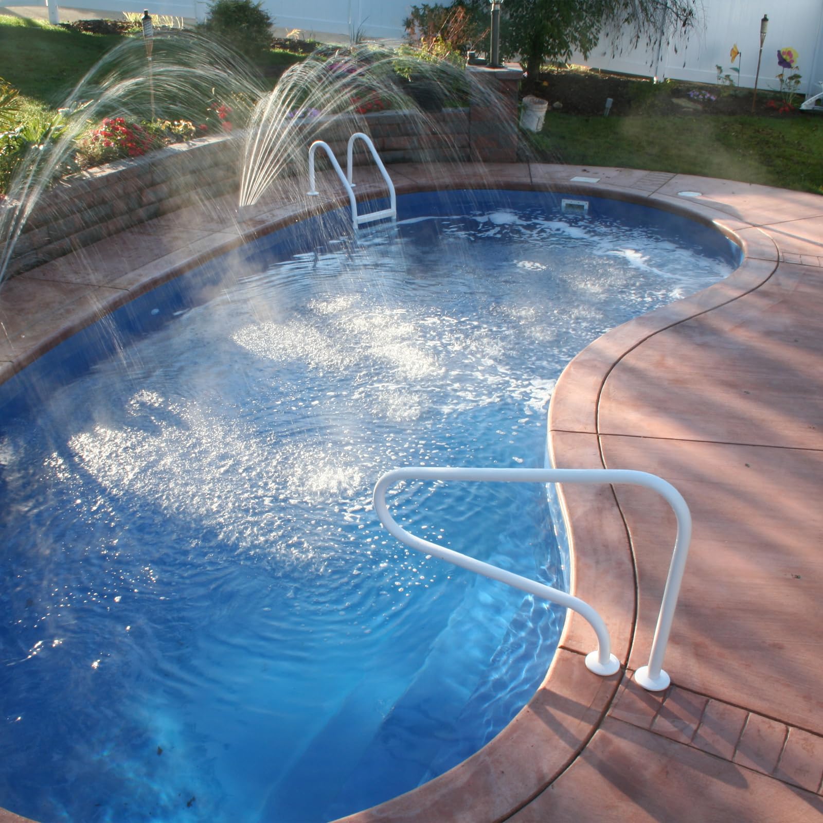 Wading Pool Shells Above Ground Pool Shell Inflatable, Leakproof Above Ground Fiberglass