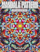 Vista 1 de Adult Coloring Book Mandala Pattern Relaxing Coloring Pages Featuring Beautiful Pattern Mandala Coloring Book for Adult Relaxation