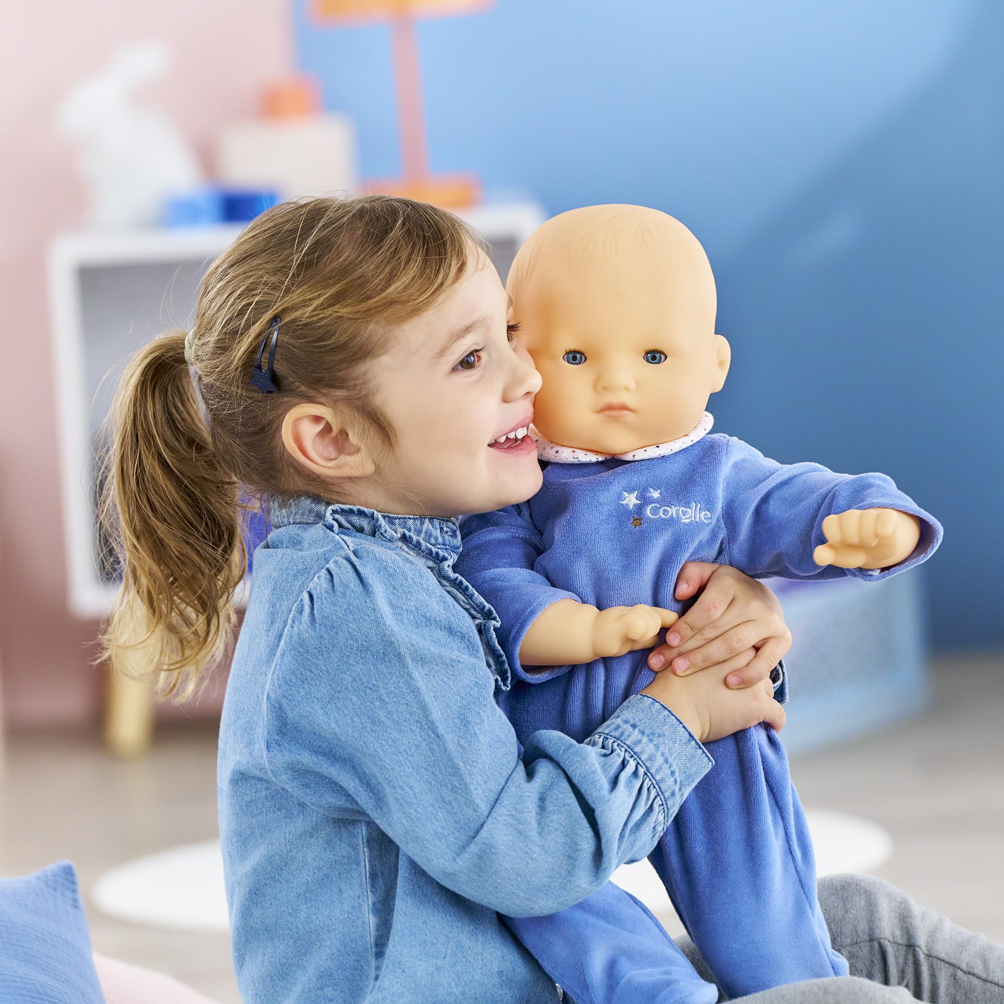 Corolle Mon Grand Poupon Bébé Chéri Ciel D'Étoiles 52 cm dès 3 Ans