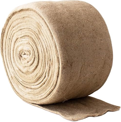 Pro Micro Jute Microgreens - Rollo de tapete de cultivo 10 pulgadas de ancho por 100 pies de largo 1 rollo Almohadilla de cultivo hidropónica