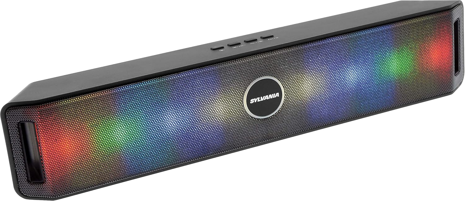 Bluetooth speaker with neon lights Clearance
