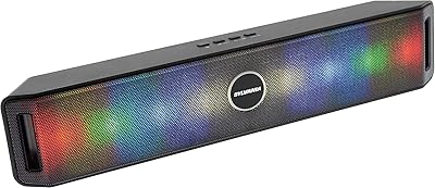 SYLVANIA Neon Light Up Bluetooth Speaker
