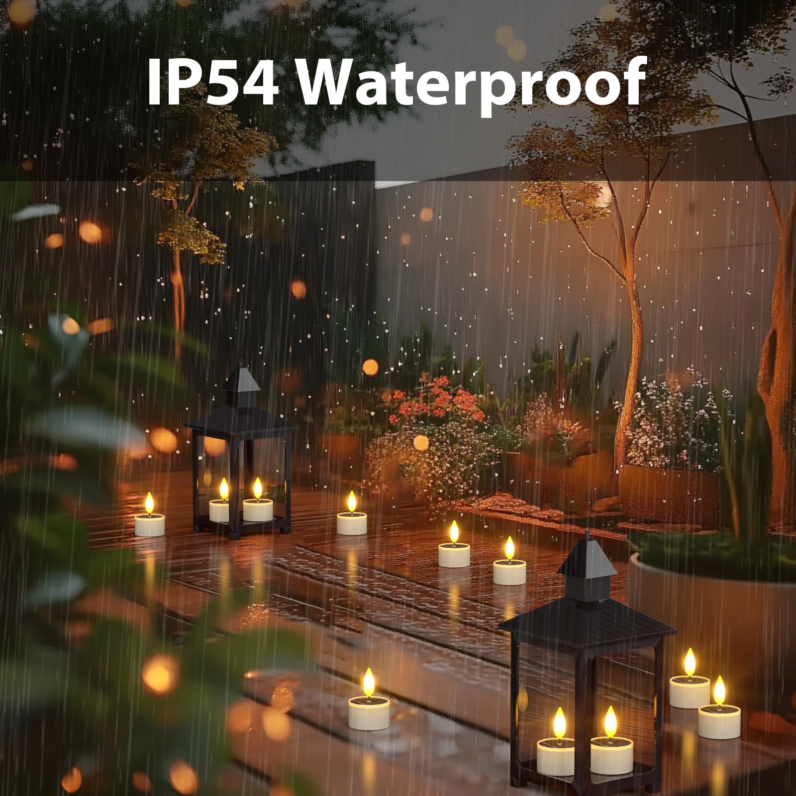 Yme Solar Tea Lights Outdoor - Image 4