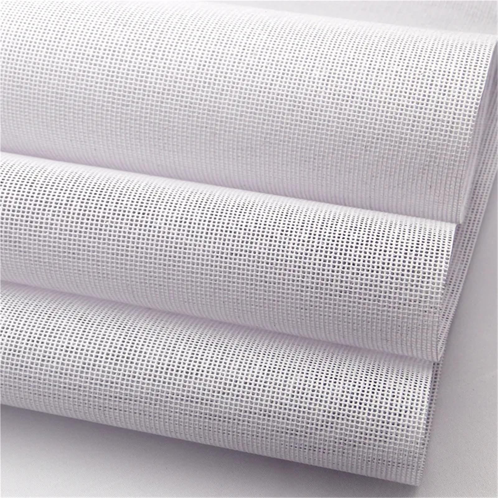 Tkanina do haftu, Tkanina do haftu krzyżykowego 28ct 18ct 16ct 32ct Aida Płótno Materiały ​​rękodzieła DIY Szycie Haft(32ct Unprinting,25-25cm)