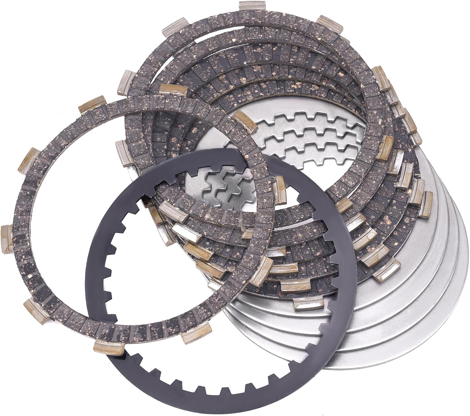 Road Passion 11PCS Clutch Plates & Steel Friction Plates Replacement for CFMOTO 450SR CF400-6 2022