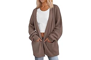 Womens Lightweight Open Front Casual Cardigans for Tall Women