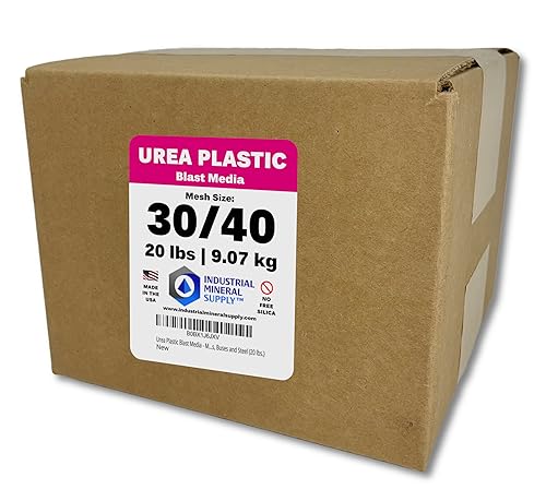 Miniatura 2 de Urea Plastic Blast Media - Tamaño de malla 3040 - Abrasivo de plástico para quitar pintura y quitar revestimientos de automóviles, aviones,