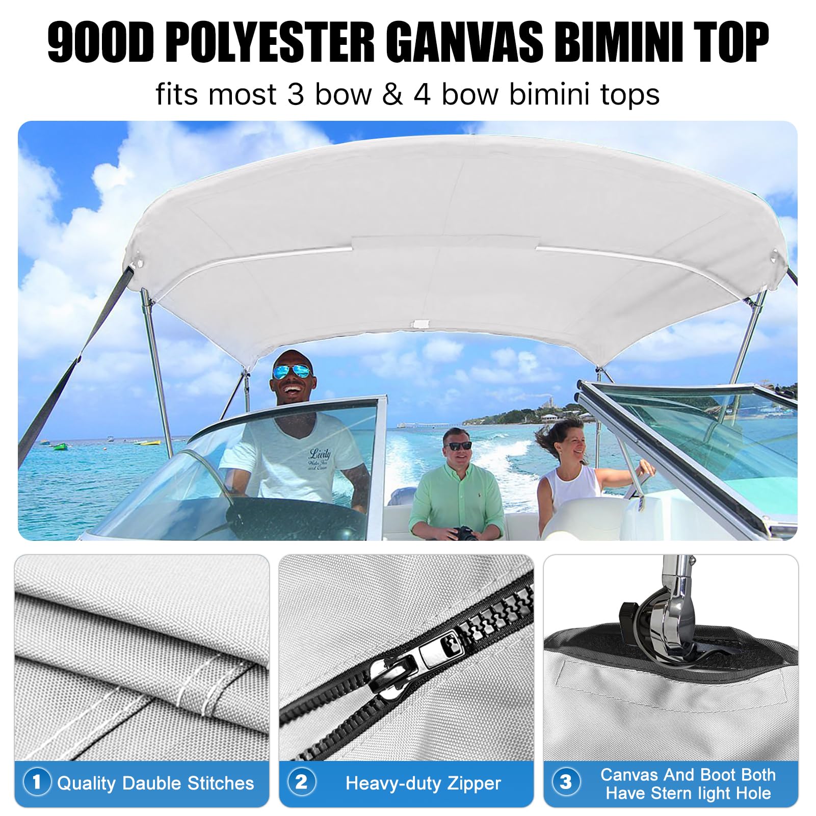 Bimini Top Storage Boots Bimini Top Replacement Canvas With Light