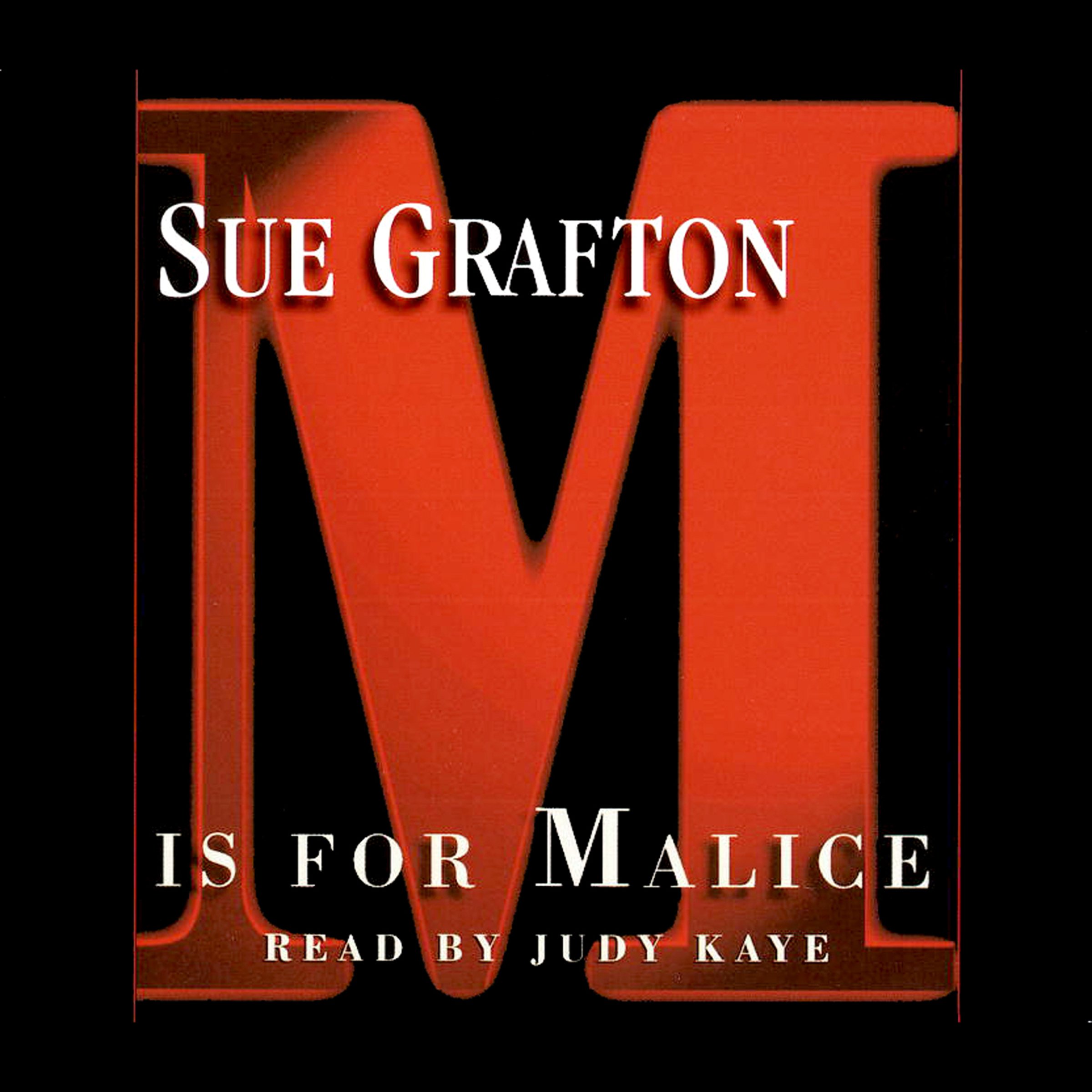 Cover art for M Is For Malice