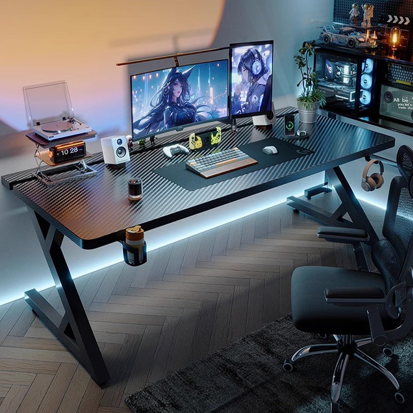 モニター台付き ゲーミング＆パソコンデスク サンワダイレクト本店 サンワサプライ【オフィス・PC周辺通販】