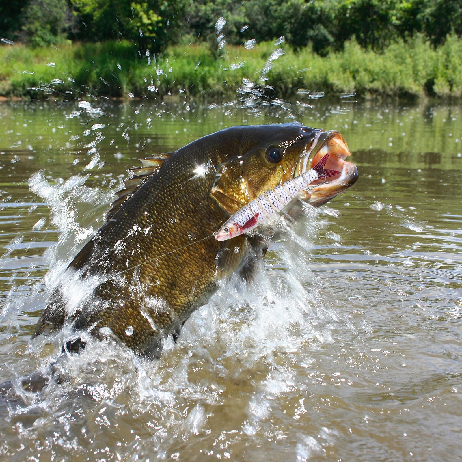 5 sztuk sztucznych przynęt wobler, przynęta na szczupaki, przynęty wędkarskie, okonie, przynęty na szczupaki, okonie, sandacze