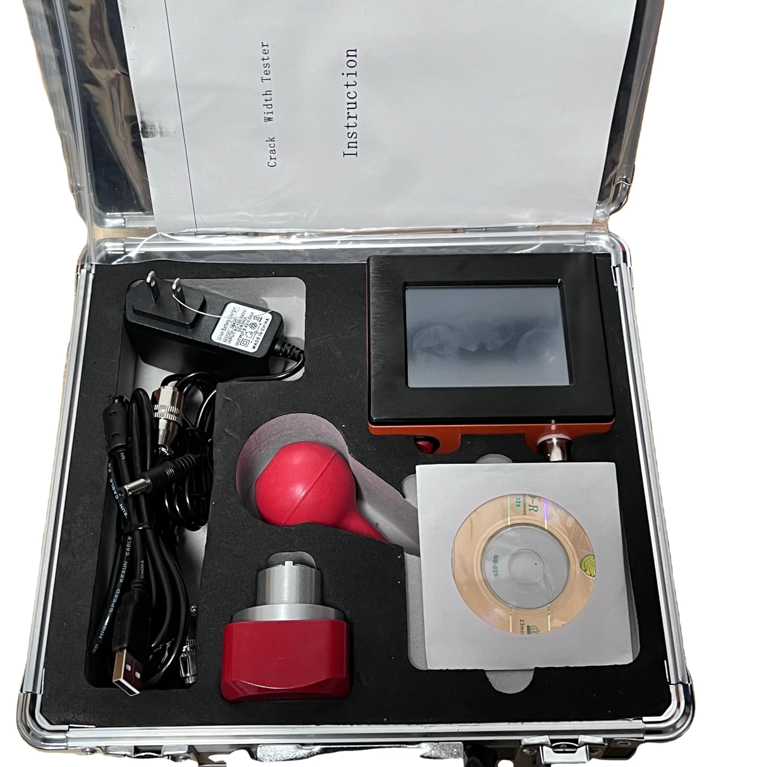 NDT JW-CK102 Concrete Wall Crack Width Gauge Crack Width Tester for Concrete