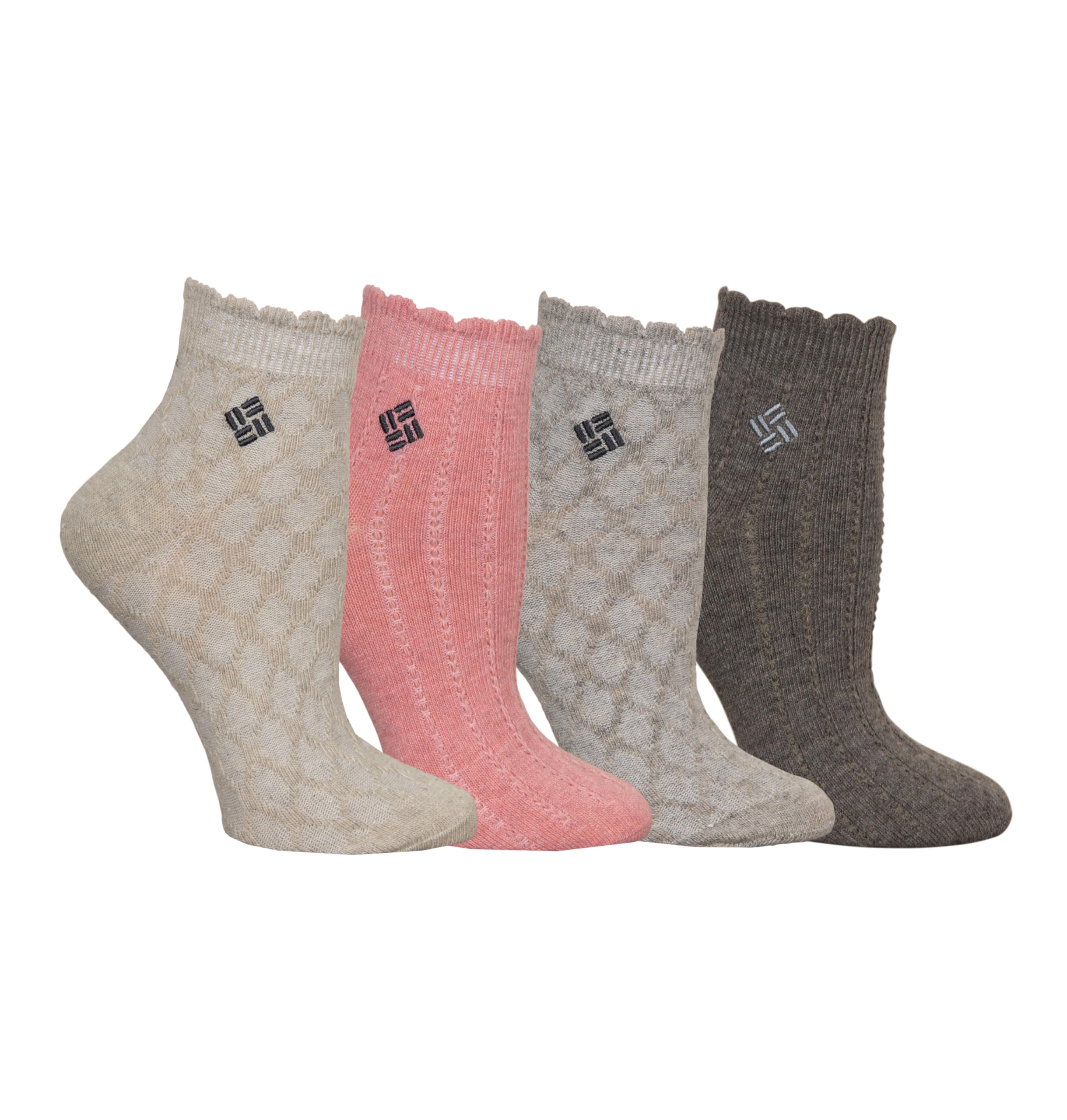 Columbia Calcetines (Pack de 4) para Mujer