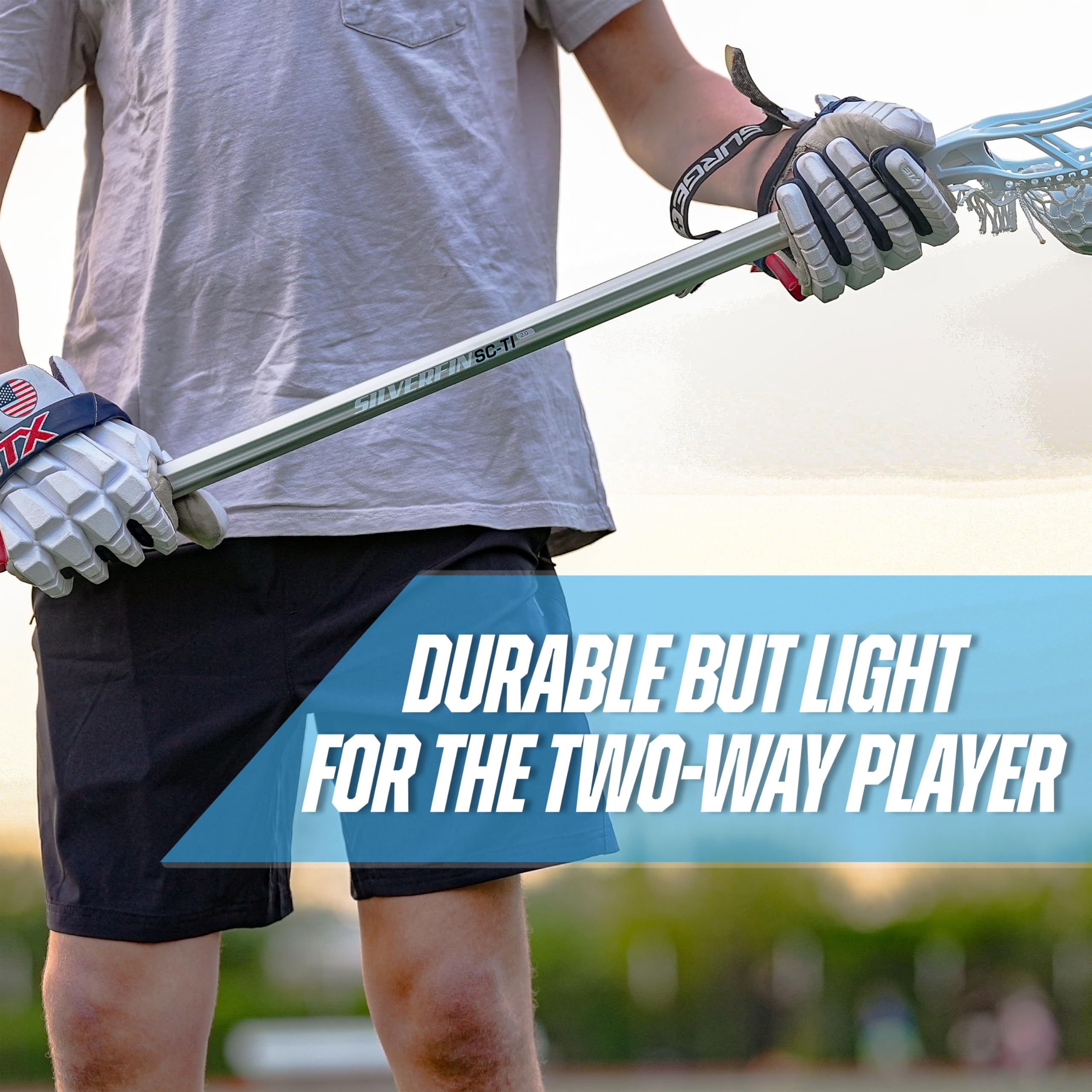 Silverfin Sc-Ti Lacrosse Shaft 30