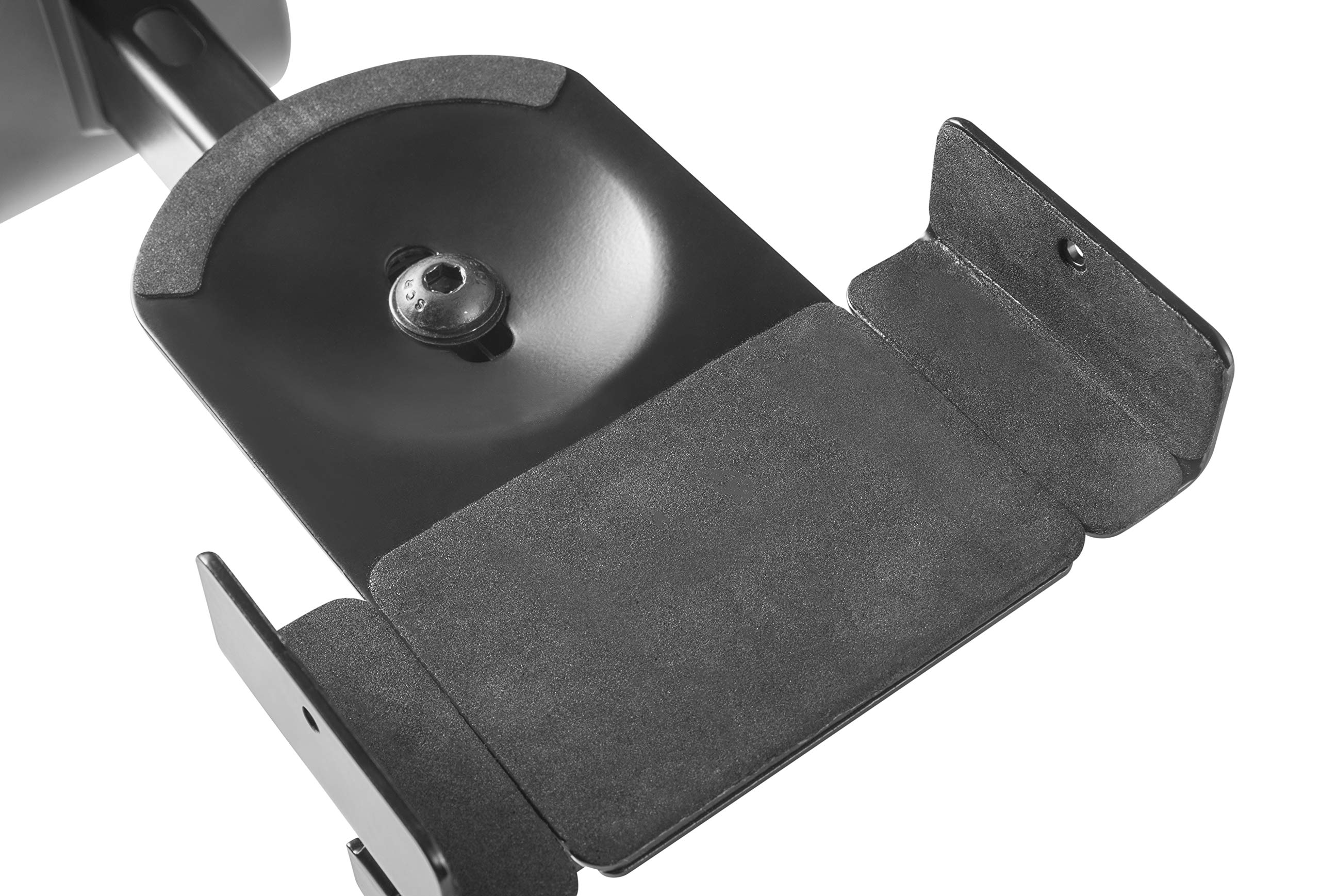 HALTERUNGSPROFI LSSL2 - Soporte de pared para altavoces (hasta 15 kg, 2 unidades), color negro