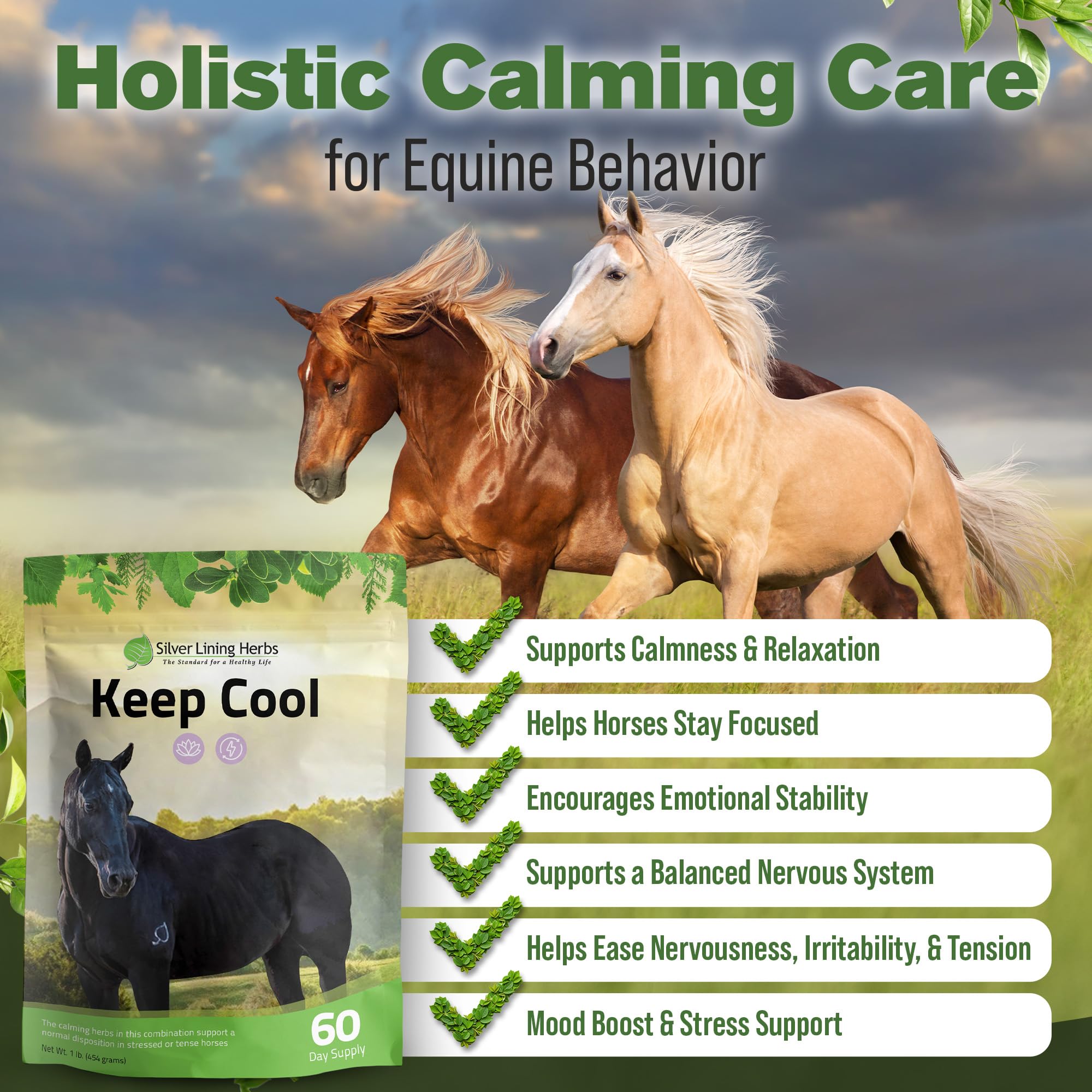 Keep Cool Horse Calming Supplement - 1 lb — Amazon image 2