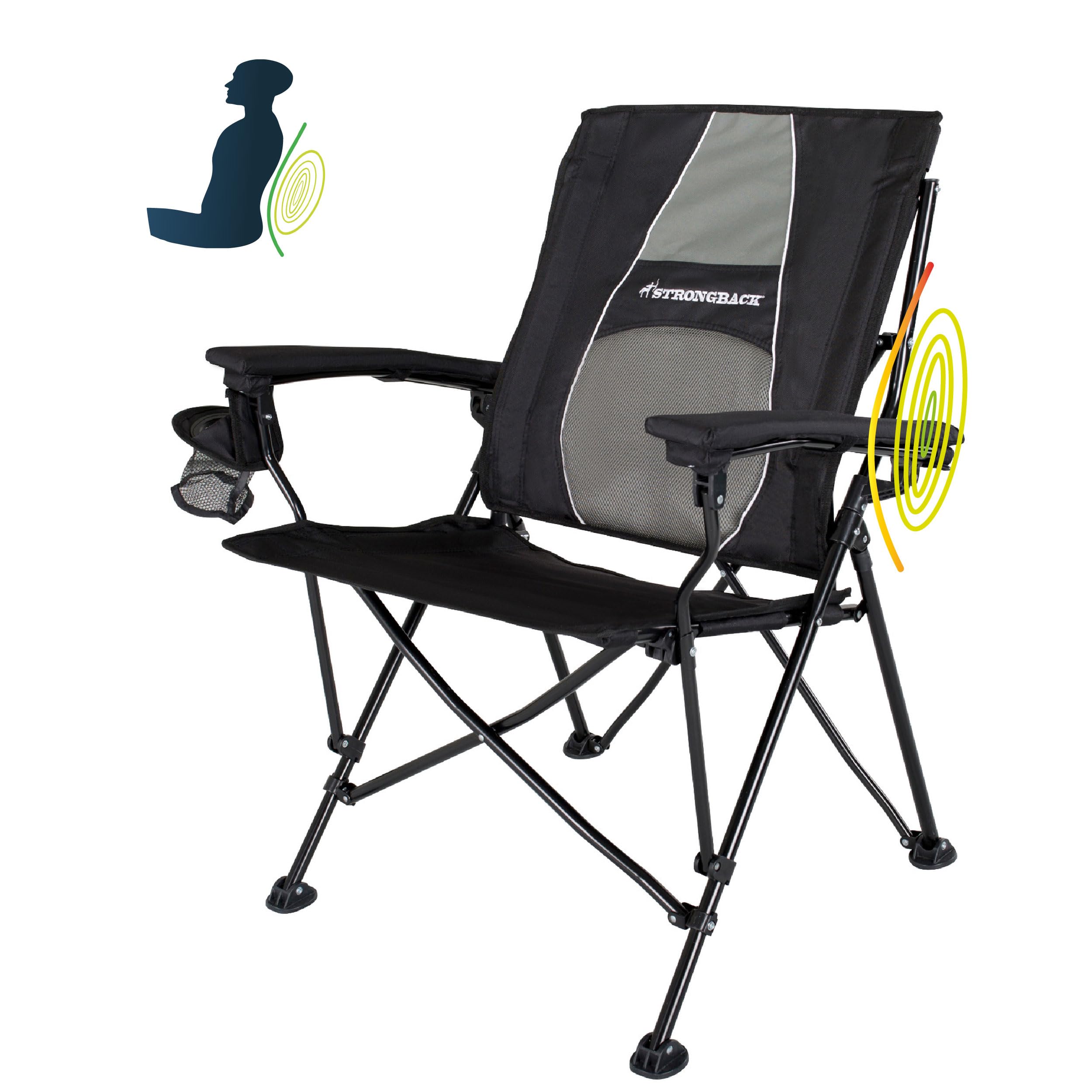 STRONGBACK Elite Folding Camping Chair