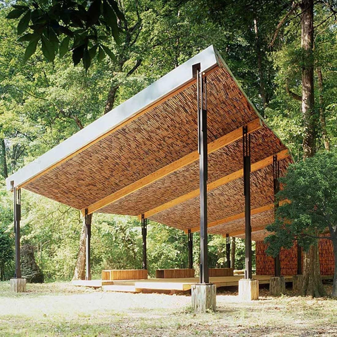 Rotoli di recinzione in bambù naturale di alta qualità, per la privacy esterna, colore marrone, 1,2 m di altezza x 7,6 m di lunghezza, ideale per terrazze e giardini, durevole ed ecologico
