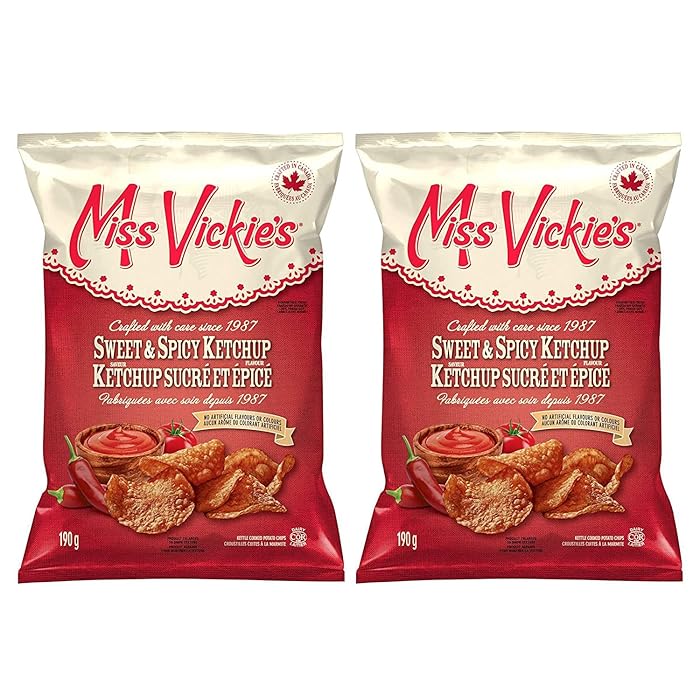 Buy Miss Vickies Potato Chips Sweet & Spicy Ketchup, 190g/8oz, 2Pack
