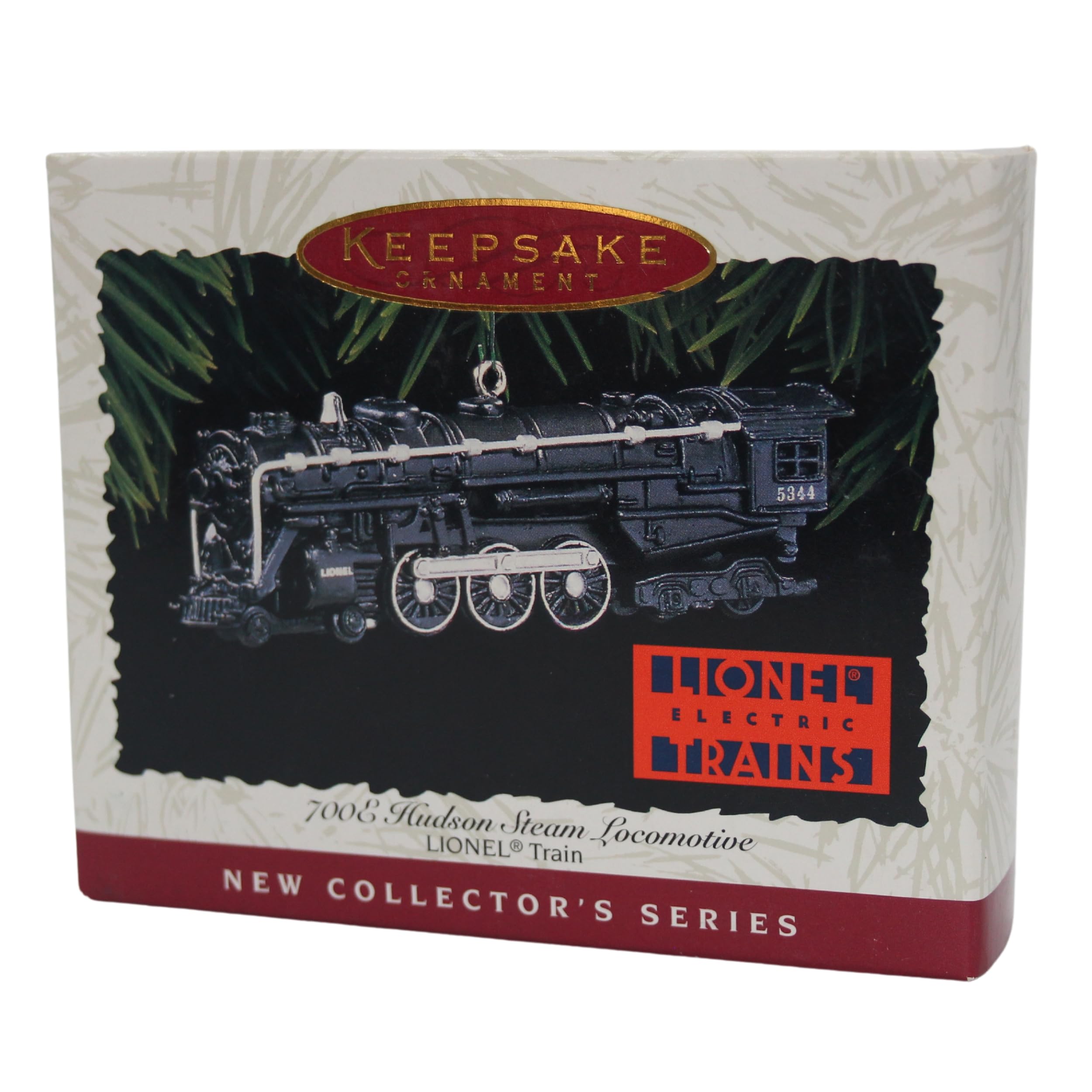 Hallmark Lionel Train 700E Hudson Steam Locomotive 1996 Keepsake Ornament