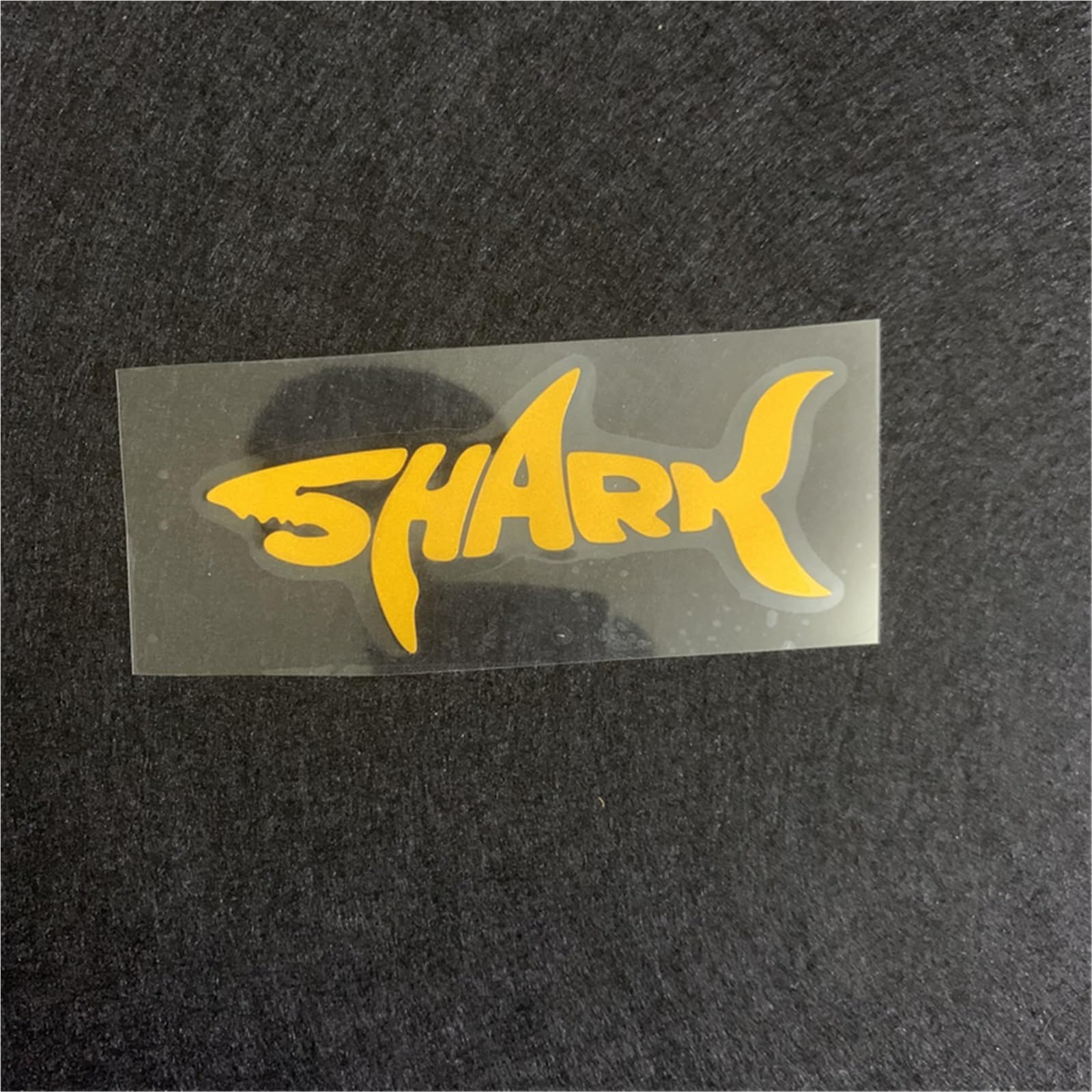 HAfgDJ 2Pcs Sticker Shark Waterproof Reflective Sticker Decorative Body Stickers Shielding Scratches Electric Motorcycle Modified