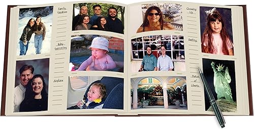 Miniatura 2 de Pioneer Photo Albums CLB-546BN Álbum de fotos de gran capacidad, 500 bolsillos, 4 x 6, marrón