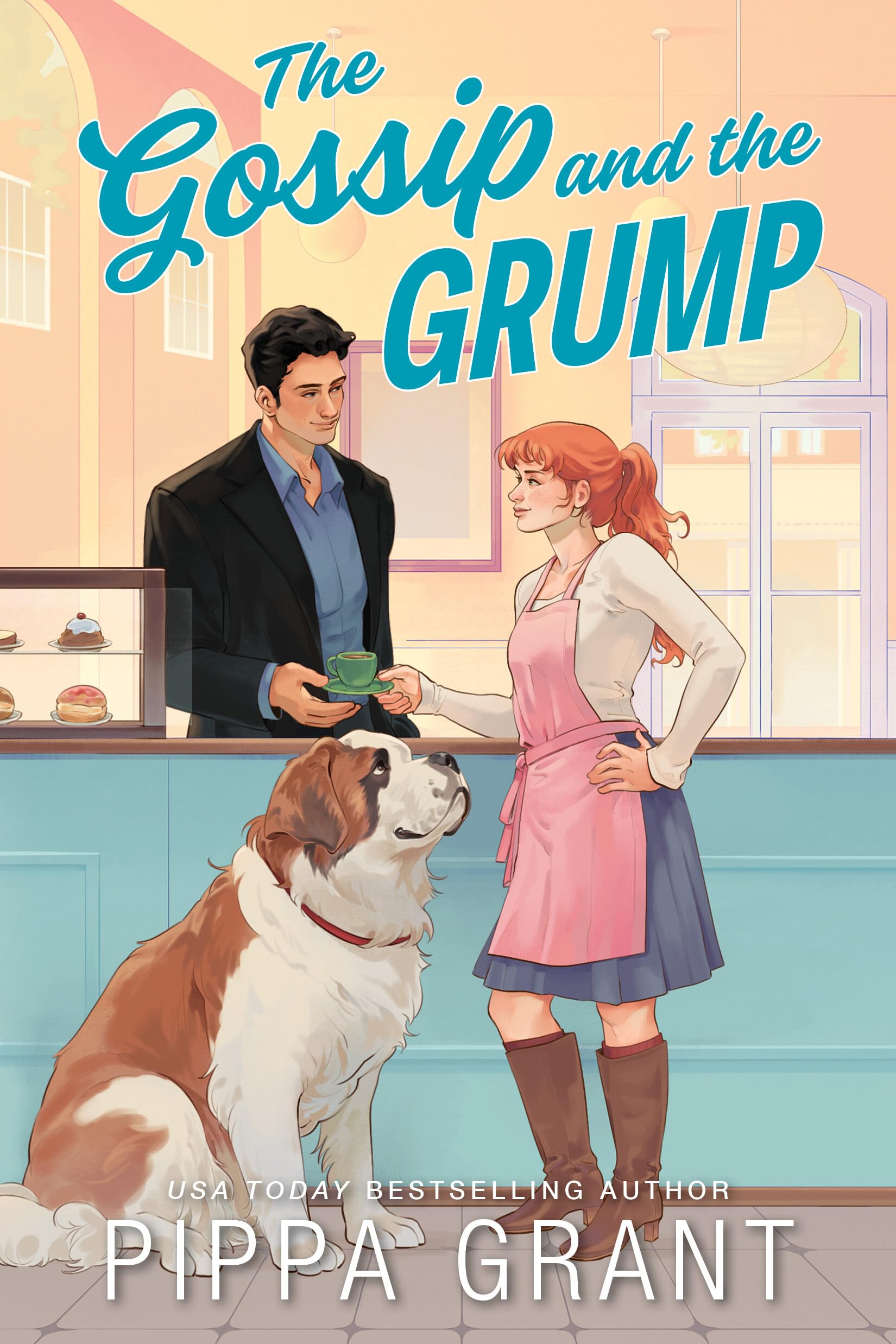 The Gossip and the Grump: A Grumpy x Sunshine Enemies to Lovers Romance (Three BFFs and a Wedding Book 2)
