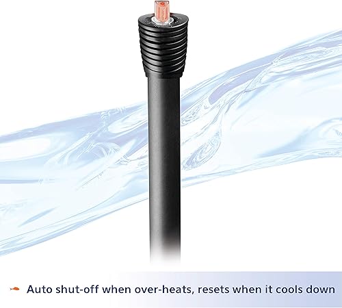 Miniatura 4 de Aqueon Calentador de acuario PRO ajustable de hasta 20 galones, 50 vatios