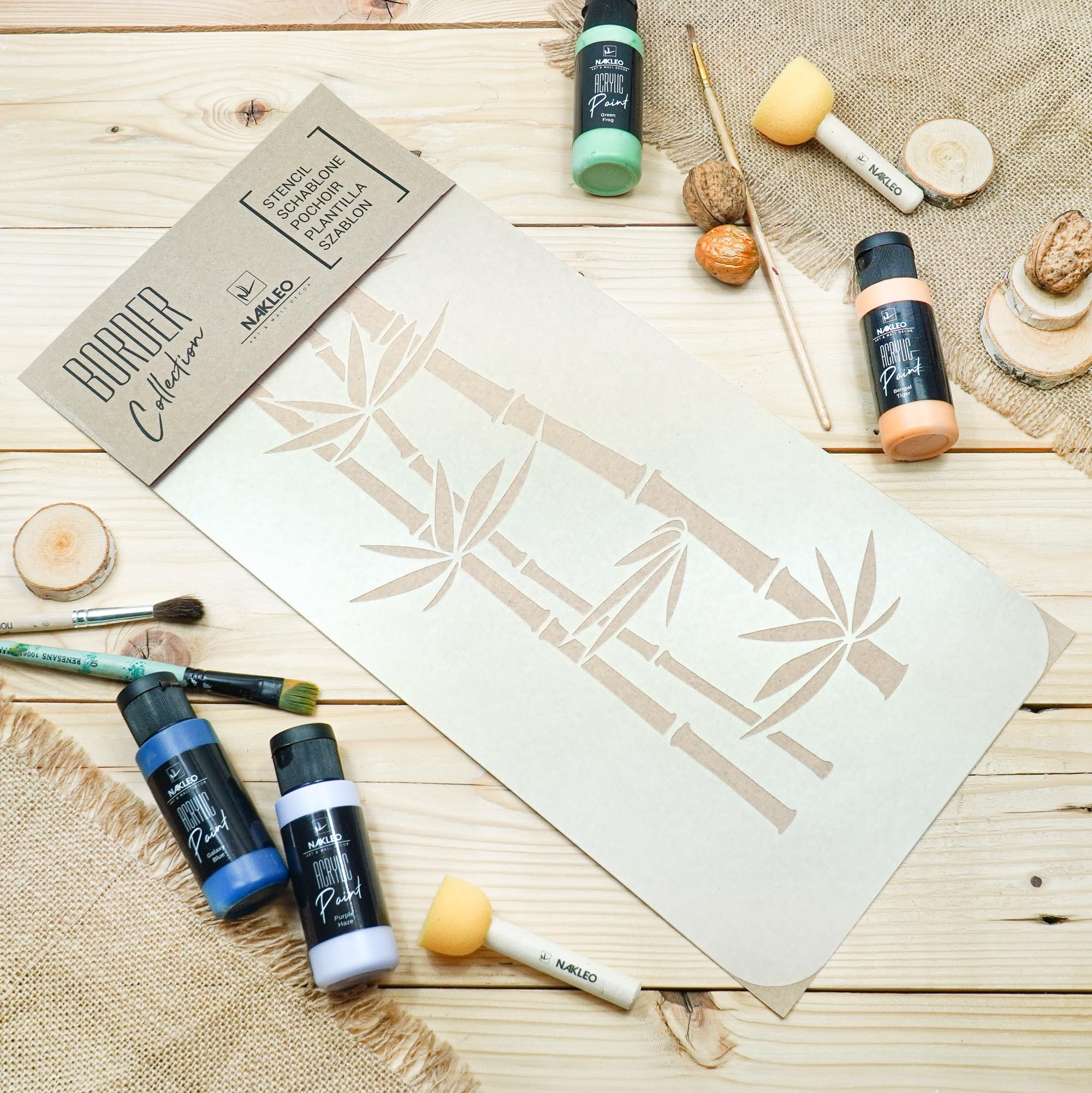 Stencil Personalizzati LASERO' - Riutilizzabili Per Pareti, Mobili, Torte E Decorazioni - Foto 10