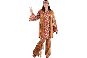 Costumes - Women's Peace Love Hippie Adult Costume