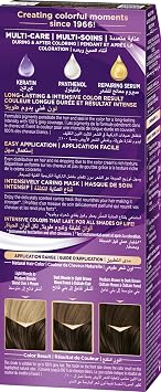 Schwarzkopf Palette Intensive Hair Colour Cream With Liquid Keratin - 4-0 Medium Brown 100 ML