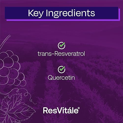 Miniatura 3 de ResVitale Resveratrol 250 mg - Suplemento de resveratrol para hombres y mujeres - 120 cápsulas vegetales