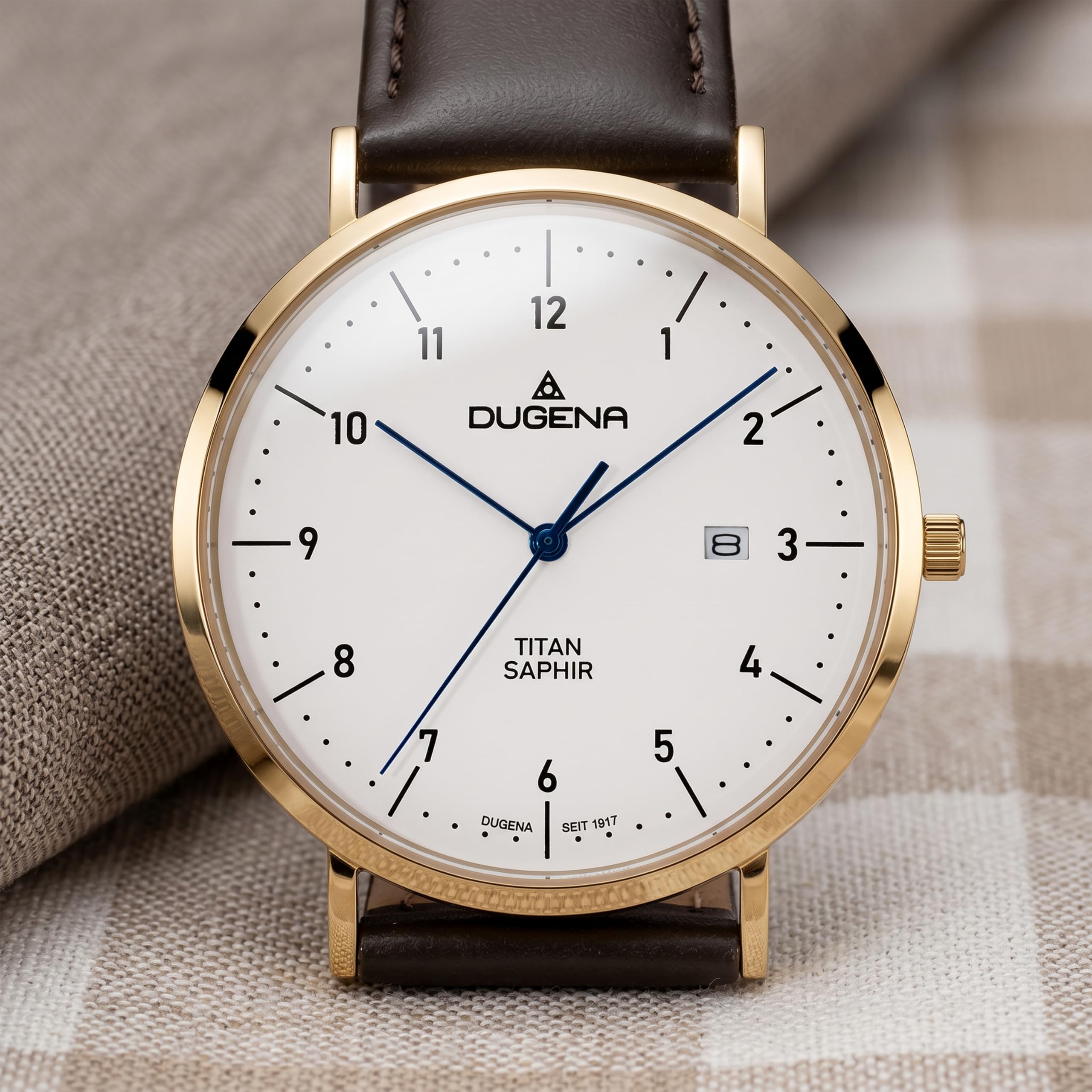 Dugena Stuttgart Herren-Armbanduhr Quarz