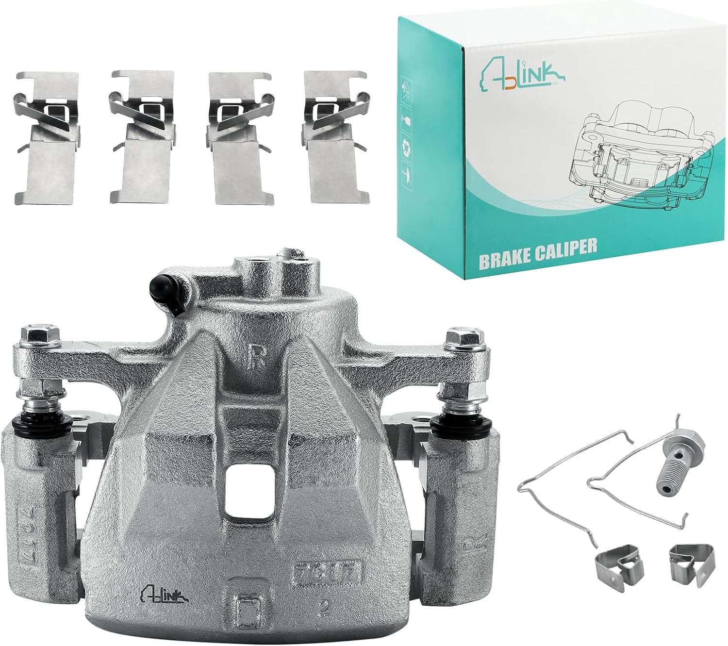 47730-06220 Front Right Disc Brake Caliper Assembly with Bracket (2.4L 2.5L 3.5L) For Toyota Avalon 2008-2018, Camry 2007-2017, Lexus ES350 2007-2011, 2016-2018 47730-07071 Front Right Passenger Side