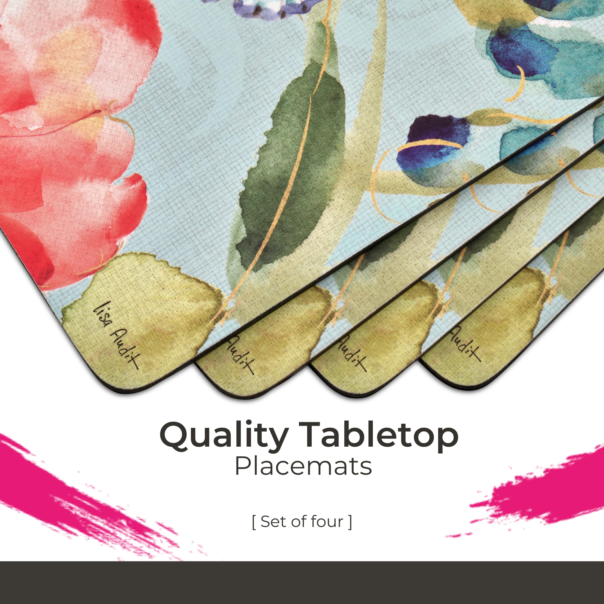 Amazon.com: Pimpernel Colorful Breeze Placemats - Set of 4