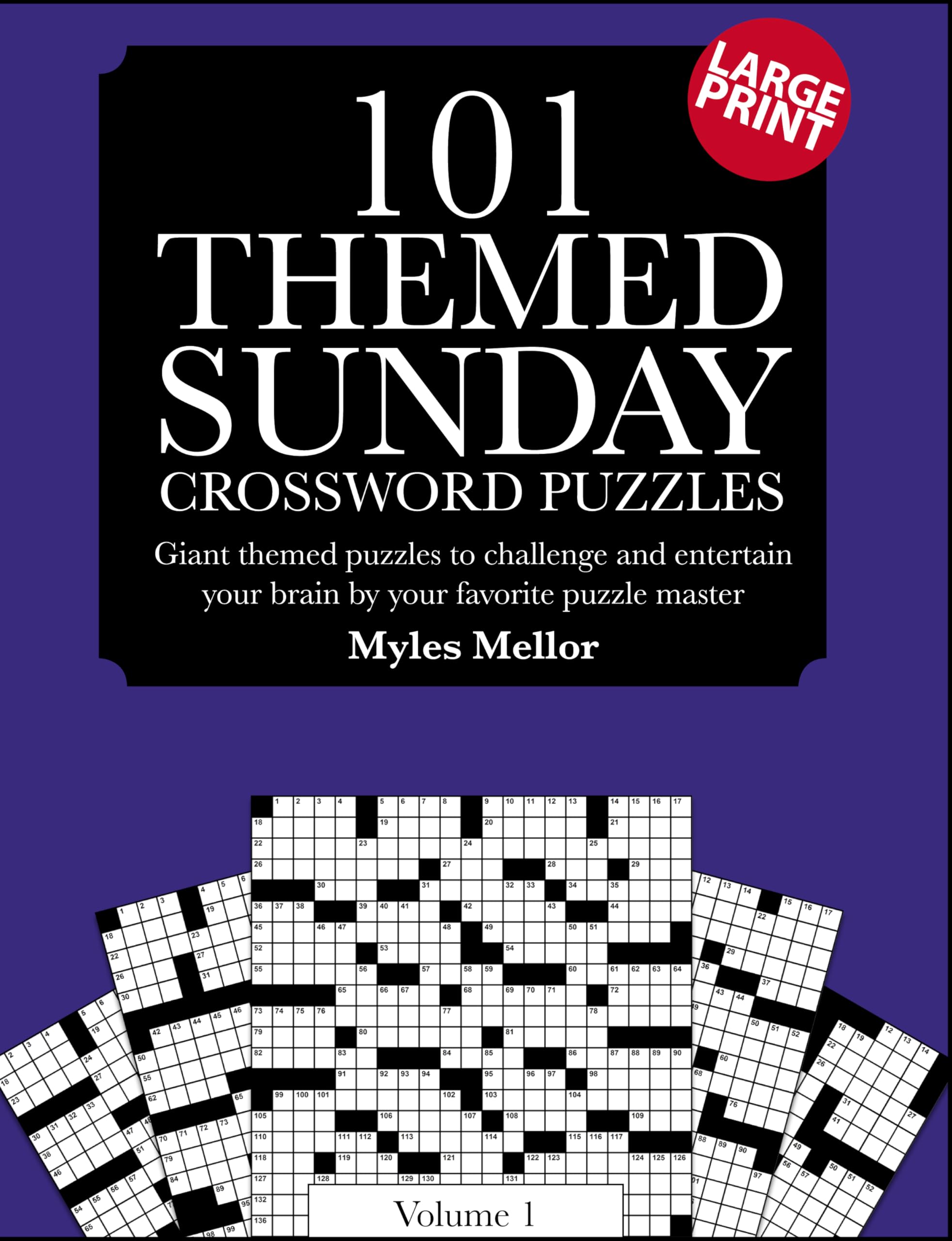 101 Themed Sunday Crossword Puzzles (Kindle Scribe Only)