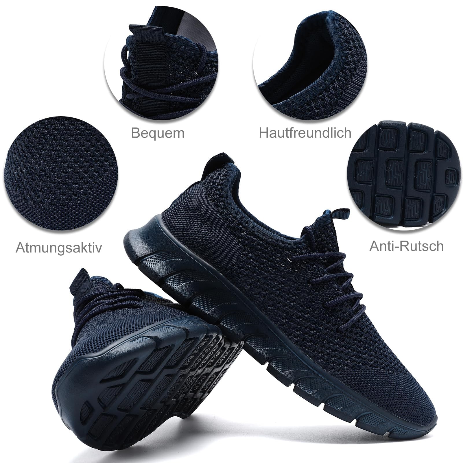 Scarpe Ginnastica Uomo Palestra Sneakers Running Sportive Corsa Tennis Fitness Camminata Jogging Casual Basket Trekking