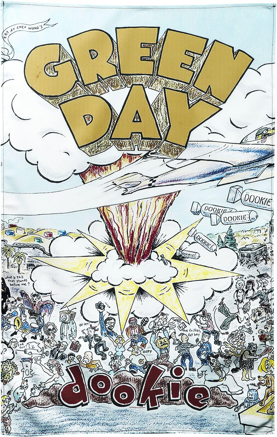 【額縁付き】 Green Day グリーンデイA2ポスター dookie 白額付きポスター】グリーン デイ Green Day Dookie（新品）の通販 by