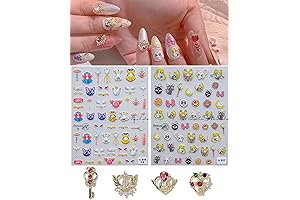 Sailor Moon Nail Art Sticker Decals