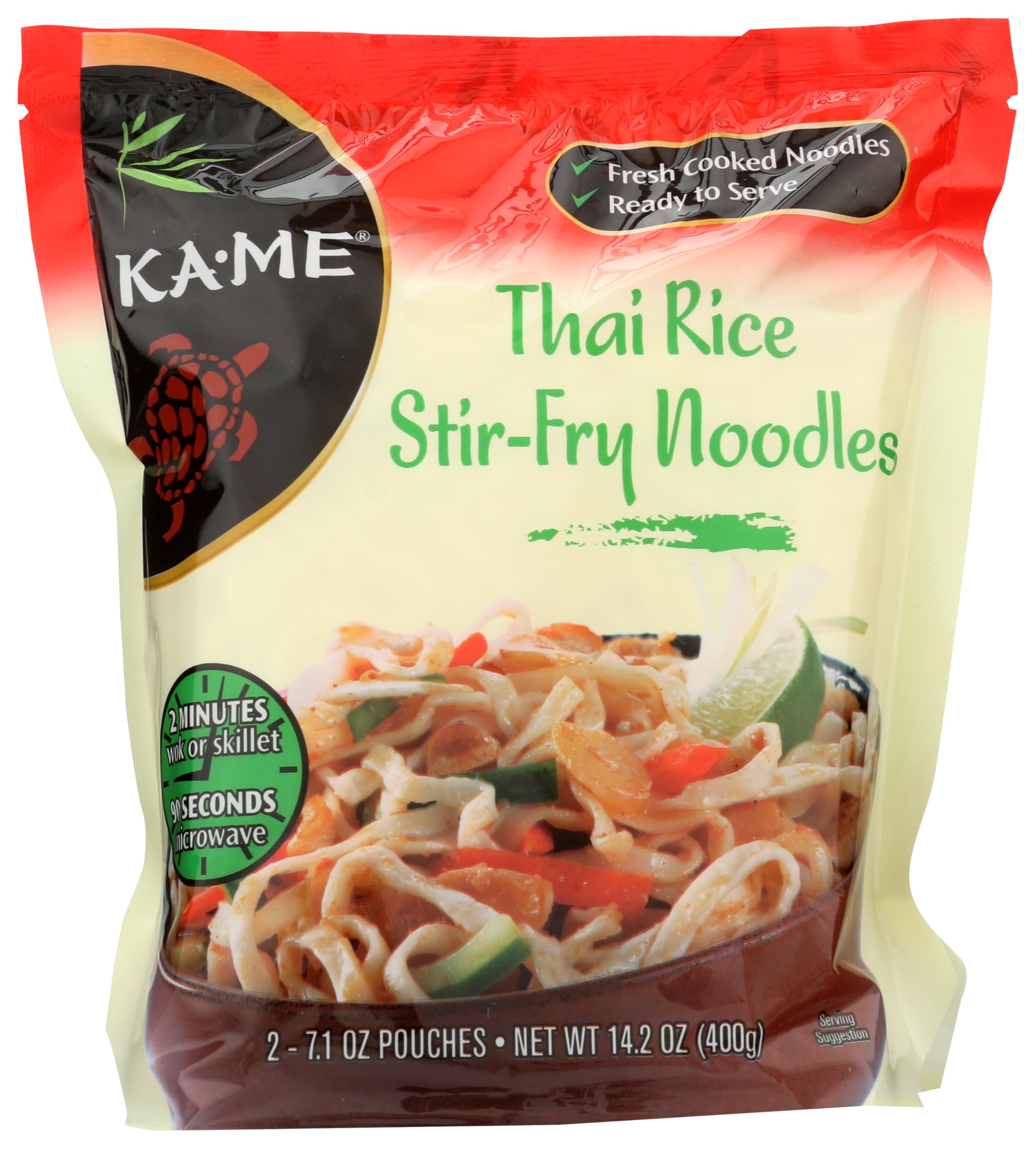 Ka Me Noodle 2 Pack Stir Fry Thai Rice, 14.2 oz