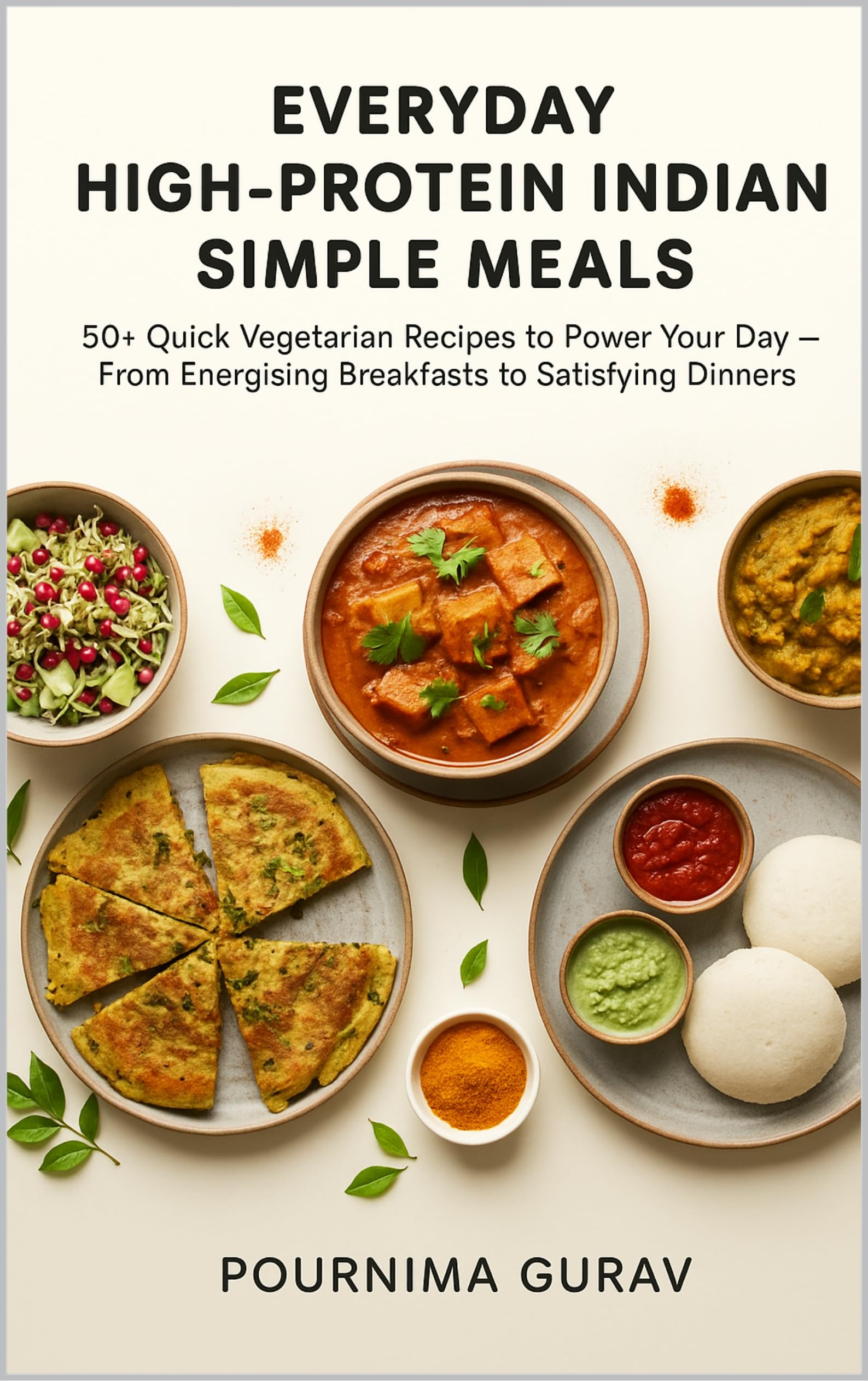 Everyday High-Protein Indian Simple Meals: 50+ Quick Vegetarian Recipes to Power Your Day — From Energising Breakfasts to Satisfying Dinners (English Edition)