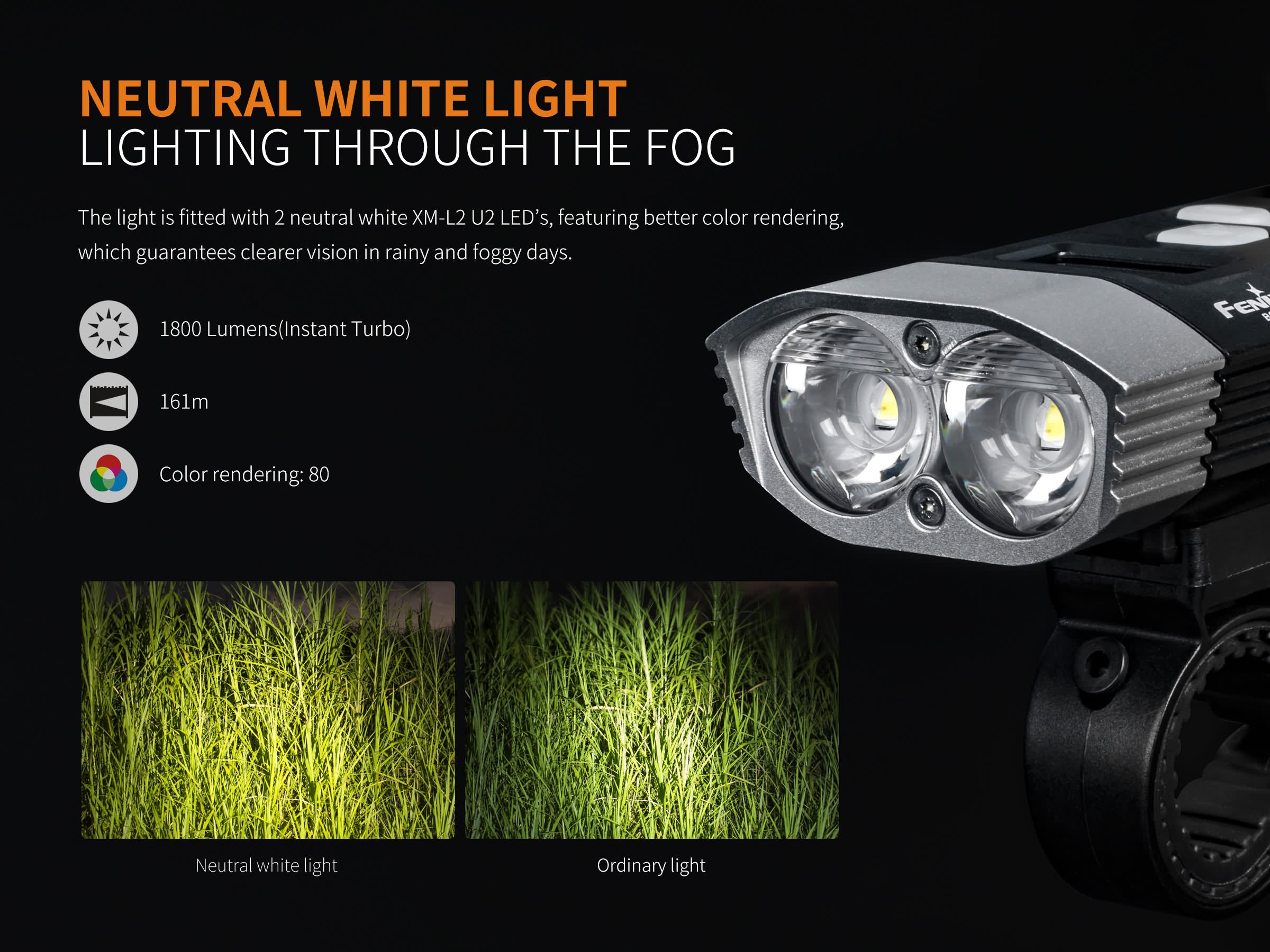Amazon | FENIX LEDバイクライト BC30R | ヘッドライト