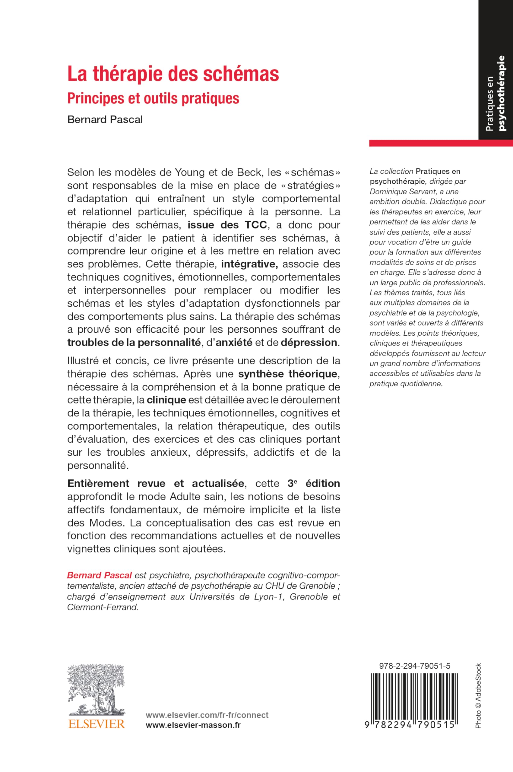 La thérapie des schémas: Principes et outils pratiques