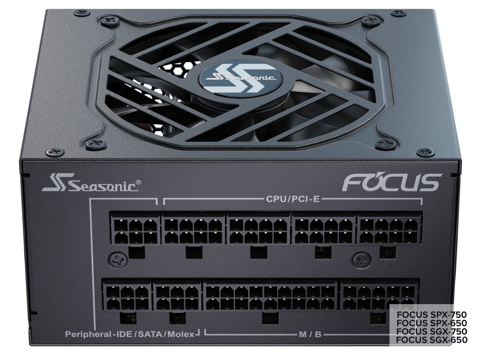 Seasonic FOCUS-SPX-650 unité d'alimentation d'énergie 650 W 20+4 pin ATX CFX Noir