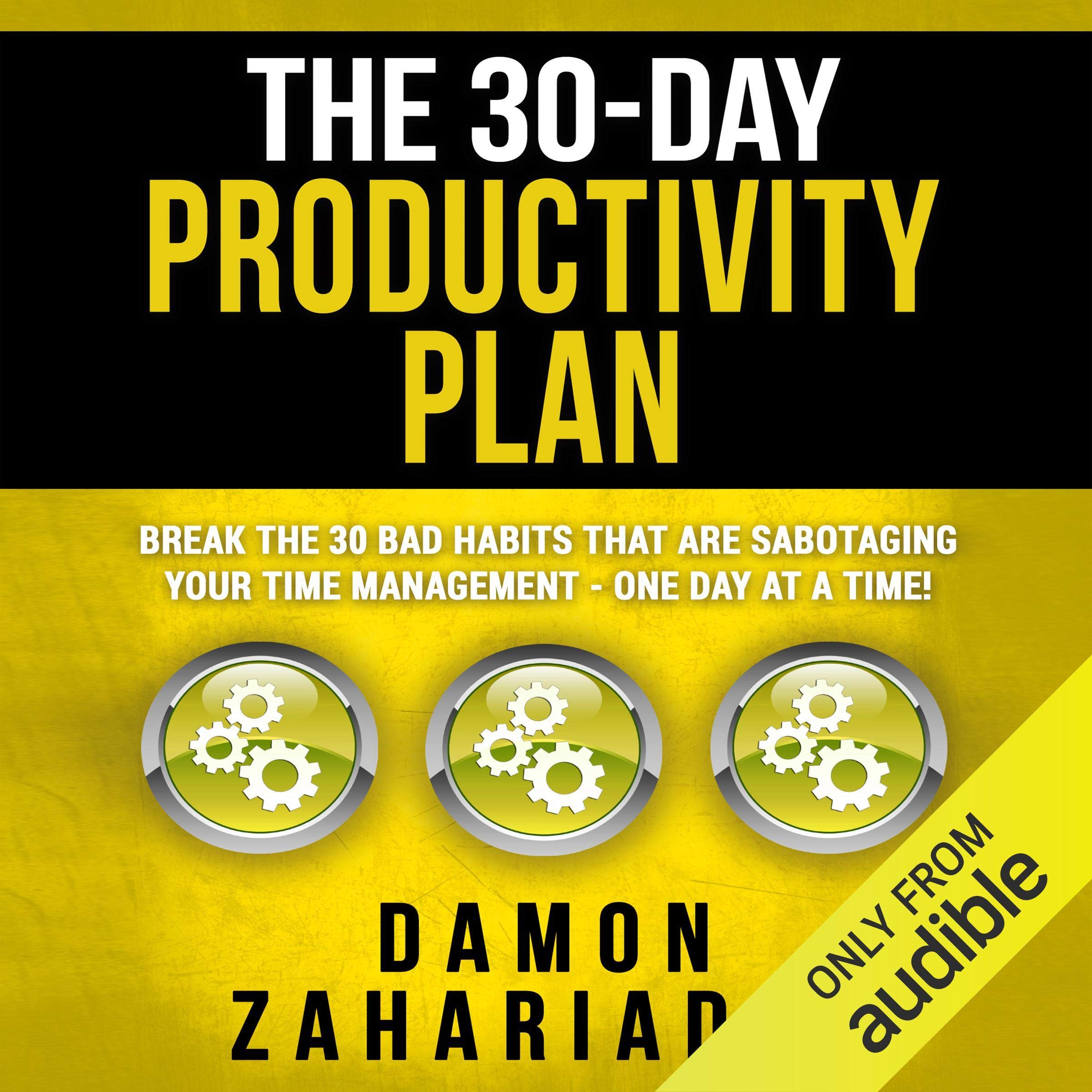 Cover art for The 30-Day Productivity Plan