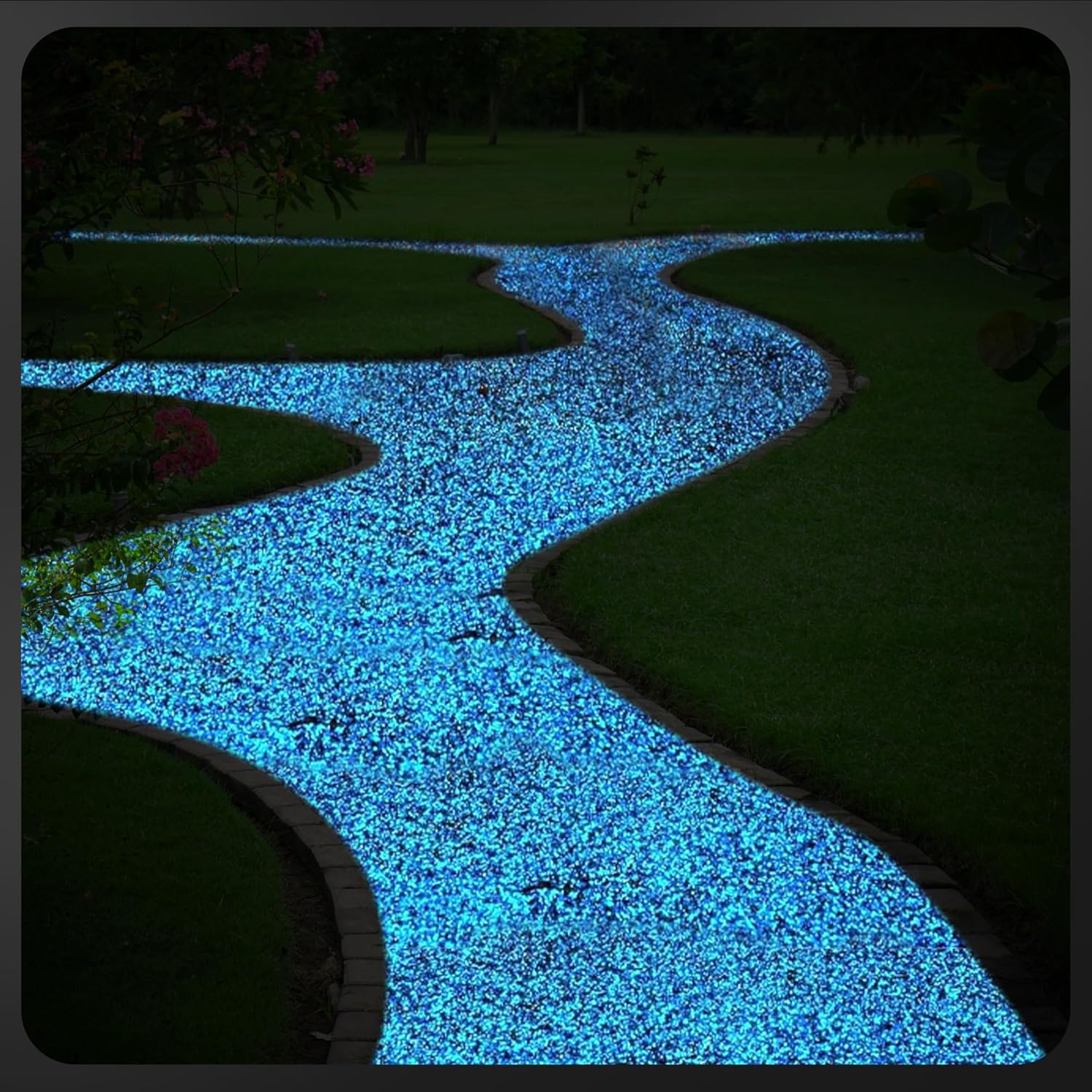 Pietre Decorative,10000 Pezzi Pietre da Giardino Pietre Luminose da Giardino Ciottoli da Giardino Decorazioni Acquario Pietre Decorative per Vasi Sassi Decorazioni Balcone(Bianco)