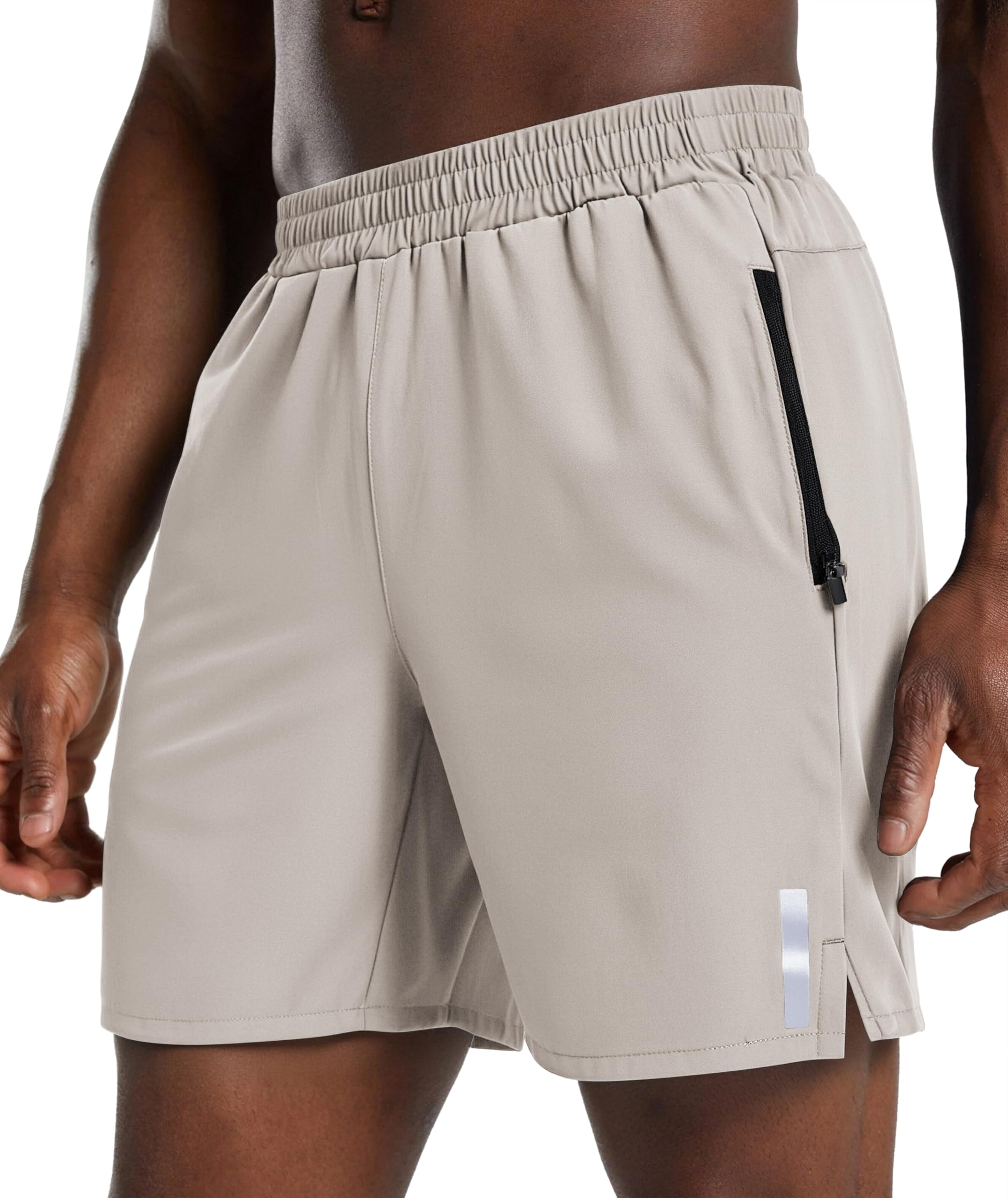 COOFANDY Mens Athletic Running Shorts Quick Dry 7 Workout Gym Short Lightweight Active Sport Short for Tennis Hiking